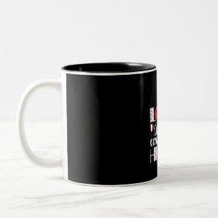 Couple Art I Will Liebe You Zweifarbige Tasse