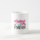 Couple Art immer und für immer Kaffeetasse (Mittel)