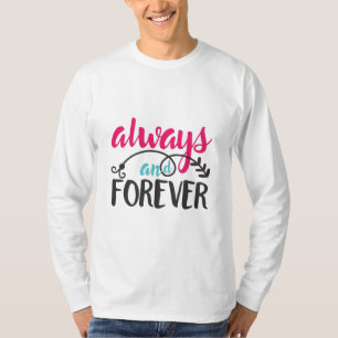 Couple Art immer und für immer T-Shirt