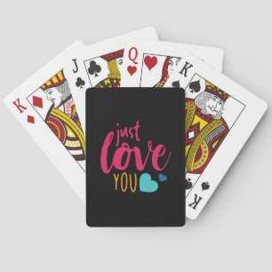 Couple Art Just Liebe You Spielkarten