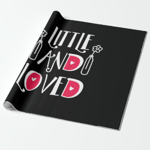 Couple Art Little und Liebe Geschenkpapier