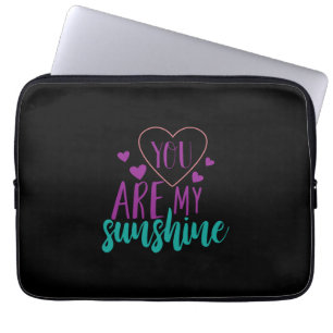 Couple Art Sie sind mein Sonnenschein Laptopschutzhülle