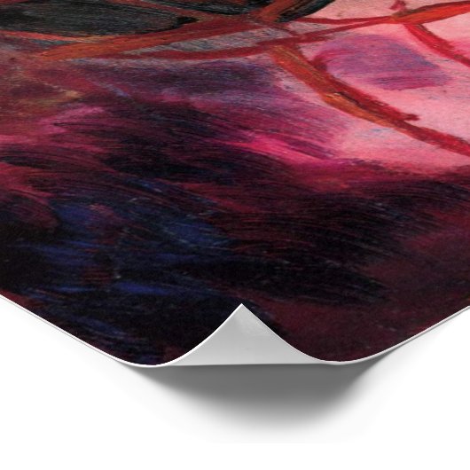 Couple at at Garden Table by August Macke Poster (Ecke)