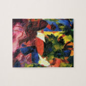 Couple at at Garden Table by August Macke Puzzle (Horizontal)