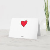 Couple BEST TIME JE Personalisiert Valentinstag Karte (Rückseite)