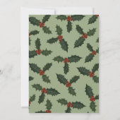 Couple Christmas Einladung (Rückseite)