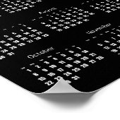 COUPLE City of Sciences Paris Calendar Poster 2017 (Ecke)