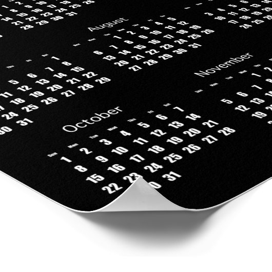 COUPLE City of Sciences Paris Calendar Poster 2017 (Ecke)