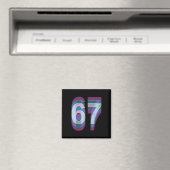 Couple Costume 67 Six Seven Meme Funny  Magnet (In Situ (Geschirrspüler))