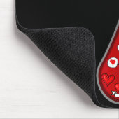 Couple Costume Duo 67 Meme Six Seven Number 7 Vale Mousepad (Ecke)