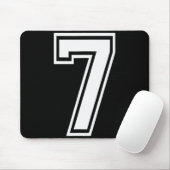 Couple Costume Duo 67 Six Seven Meme Funny 6 7  Mousepad (Mit Mouse)