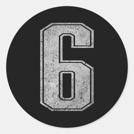 Couple Costume Duo 67 Six Seven Meme Funny Number Runder Aufkleber (Vorderseite)