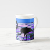 Couple Crane Bird Tasse (Vorderseite Rechts)