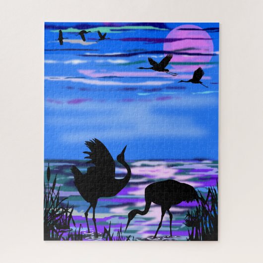 Couple Crane Puzzle (Vertikal)