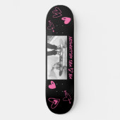 Couple Customize Wedding Skateboard (Vorderseite)