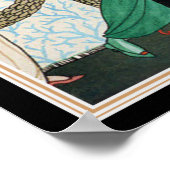 "Couple Dancing" George Barbier Art Deco 12 x 16 Poster (Ecke)