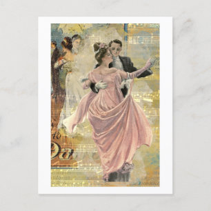 Couple Dancing Postkarte