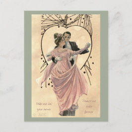 Couple Dancing Postkarte