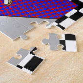 Couple Dancing | Retro Nostalgic der 50er Jahre Puzzle (Seite)