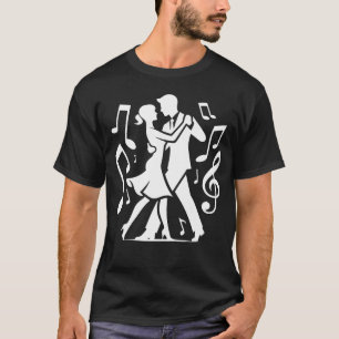 Couple Dancing Swing Dance Lindy Hop Liebhaber T-Shirt