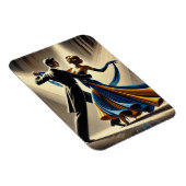 Couple Dancing Waltz Magnet (Rechte Seite)