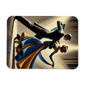 Couple Dancing Waltz Magnet (Horizontal)
