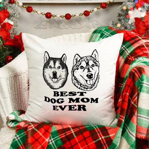 Couple Dog Hand Zeichne Personalisierte Weihnachte Kissen