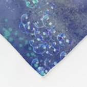 Couple Dolphin Baby Fleece Blanket (Ecke)