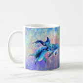 Couple Dolphin Coffee Tasse (Links)