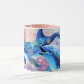 Couple Dolphin Coffee Tasse (Zentrum)