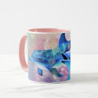 Couple Dolphin Coffee Tasse