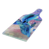Couple Dolphin Cutting Board Schneidebrett (Ecke)