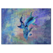 Couple Dolphin Cutting Board Schneidebrett (Vorderseite)