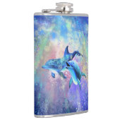 Couple Dolphin Flask Flachmann (Rechts)