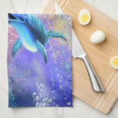 Couple Dolphin Küchentuch (Viertel Falte)