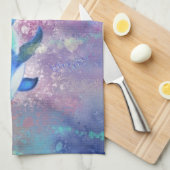 Couple Dolphin Küchentuch (Viertel Falte)