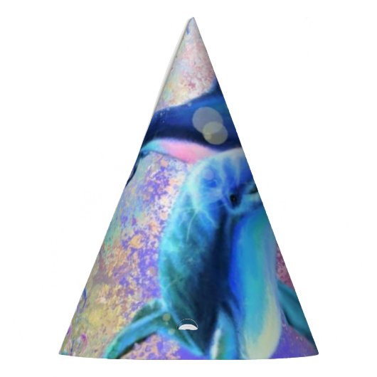 Couple Dolphin Party Hat Partyhütchen (Links)