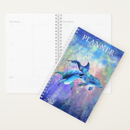 Couple Dolphin Planner Planer (Anzeige)