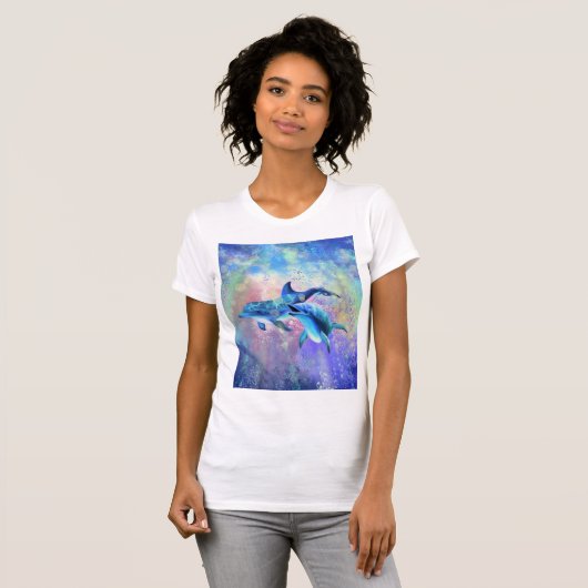 Couple Dolphin T - Shirt (Vorne ganz)