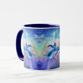 Couple Dolphin Tasse (Vorderseite Links)