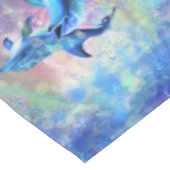 Couple Dolphins Tablecloth Tischdecke (Schrägansicht)
