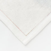 Couple Downhill Skiing Fleecedecke (Ecke)