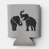 Couple Elephant Can Cooler - Wählen Sie Farben Dosenkühler (Rückseite)