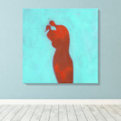 Couple Embracing Leinwanddruck (Insitu (Holzboden))