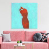 Couple Embracing Leinwanddruck (Insitu (Wohnzimmer))