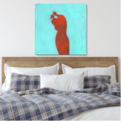 Couple Embracing Leinwanddruck (Insitu (Schlafzimmer))