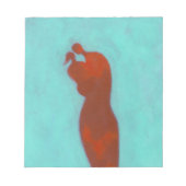 Couple Embracing Notizblock (Vorderseite)