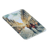 Couple European Travel Magnet (Rechte Seite)