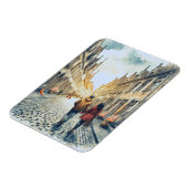 Couple European Travel Magnet (Linke Seite)