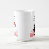 Couple first anniversary Personalized romantic Kaffeetasse (Mittel)